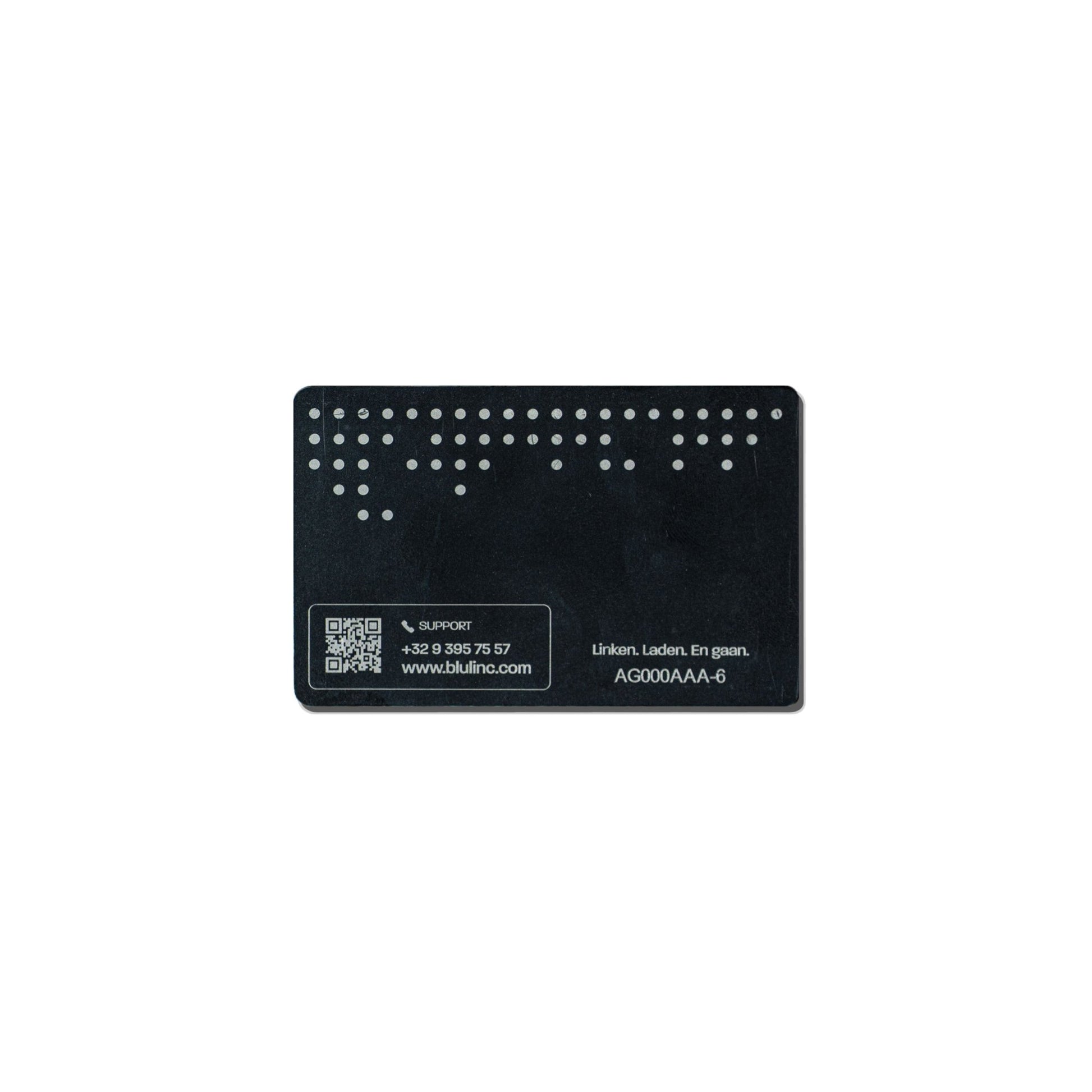 Carte de recharge RFID (métal) - Blulinc