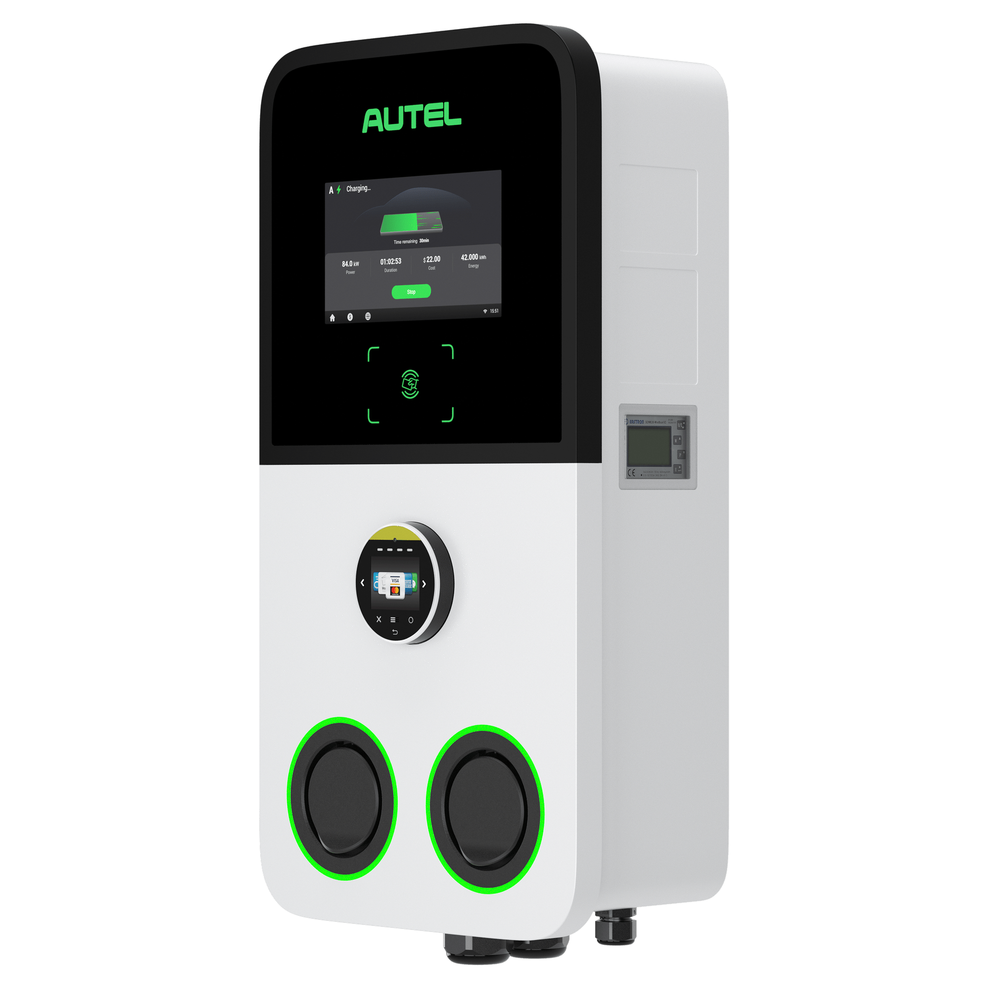 Autel AC MaxiCharger Ultra, charge jusqu’à 2x 22kW - #Blulinc#