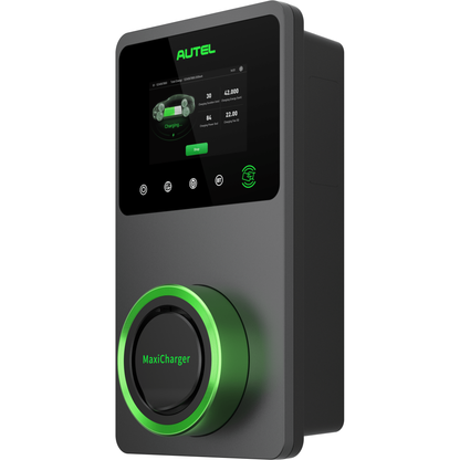 Borne de recharge Autel AC MaxiCharger, charge à 22kWh - #Blulinc#